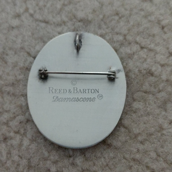 Reed and barton damascene cuff & pin/pendant - Picture 5 of 5